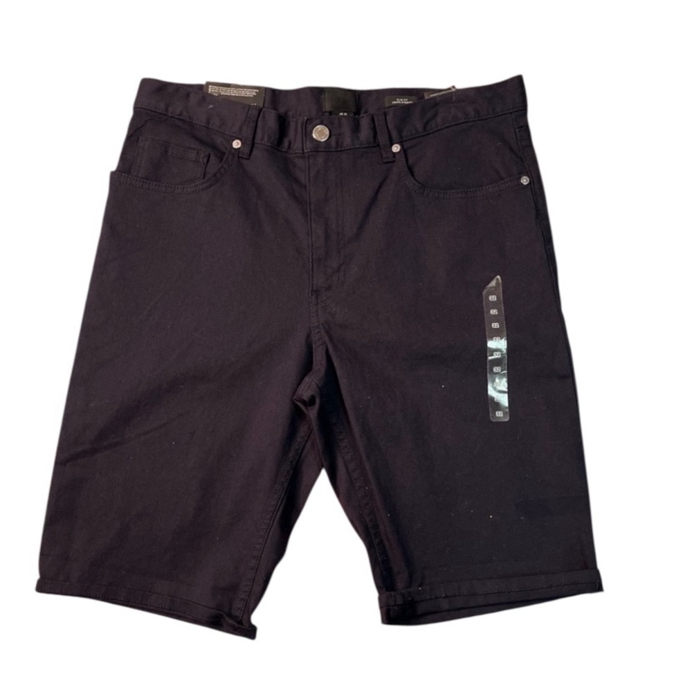 H & M blue casual shorts sz 32